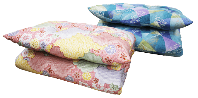 手づくり綿布団