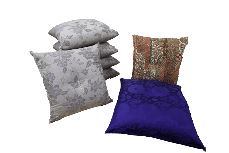 サラサ銘仙判座布団